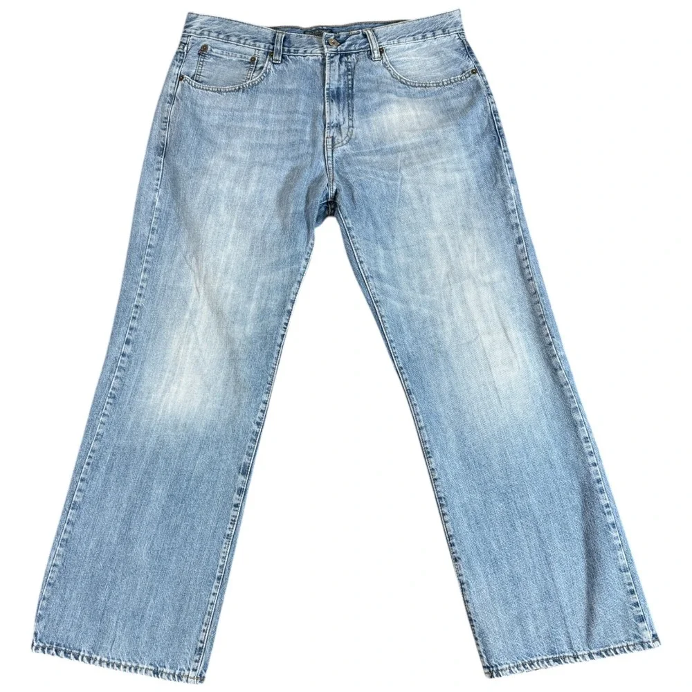 RL Polo Jeans Co Men's 36x30 Easy Fit Blue Denim Vintage 90s Ralph Lauren‎